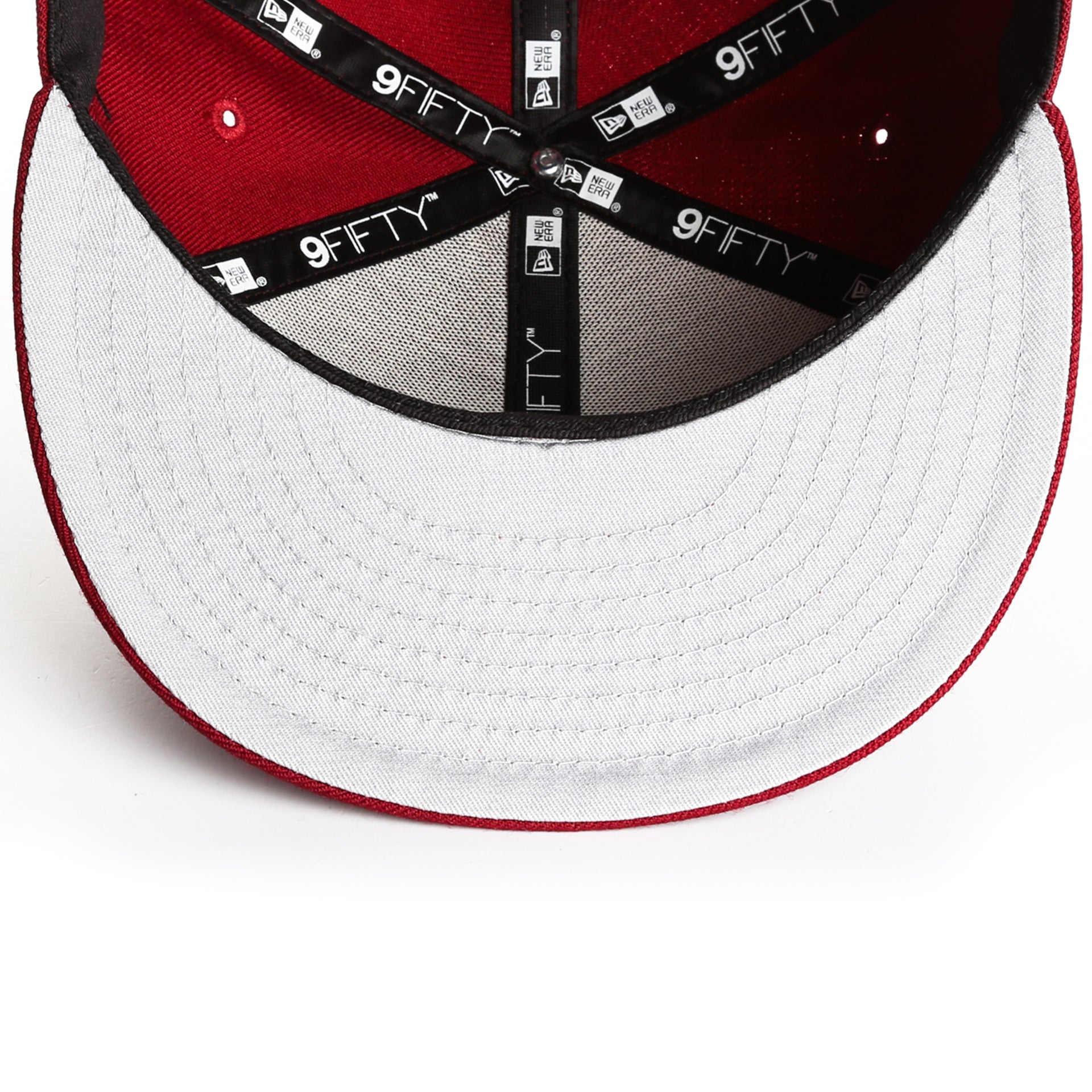 New Era 9Fifty Los Angeles Dodgers Cardinal Red Snapback Hat - Official MLB Baseball Cap for Men & Women - Perfect for Games, Sports Events & Streetwear Fashion