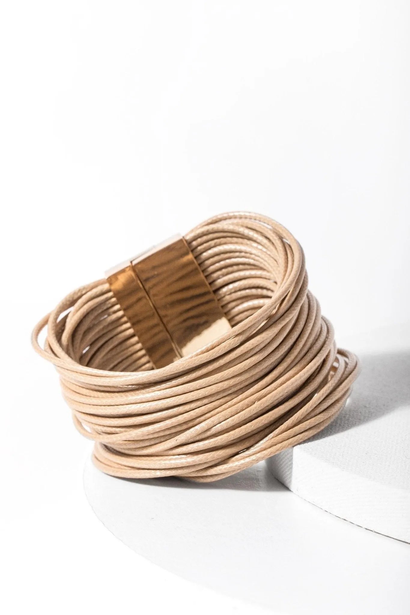Simple Leather Cord Bracelet for Men & Women - Adjustable Handmade Bracelet for Casual Wear, Gifts & Everyday Fashion