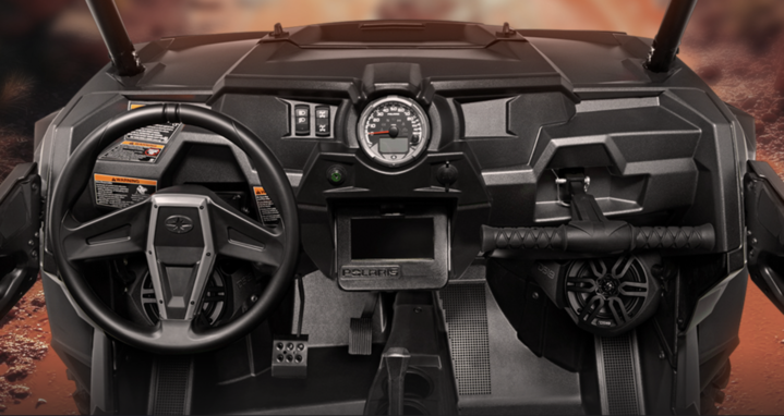 Polaris RZR Front Kick Panel Pods with 6.5