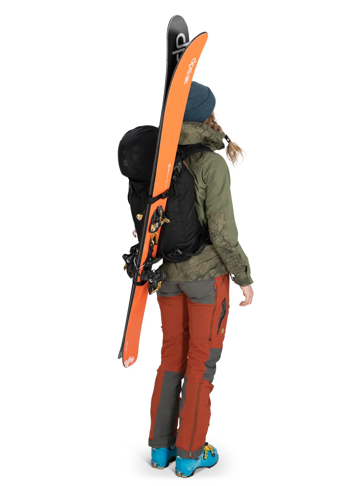 Osprey Sopris 20L Ski and Snowboard Backpack - Waterproof Hiking Daypack for Men & Women, Emberglow Orange - Perfect for Skiing, Snowboarding & Outdoor Adventures