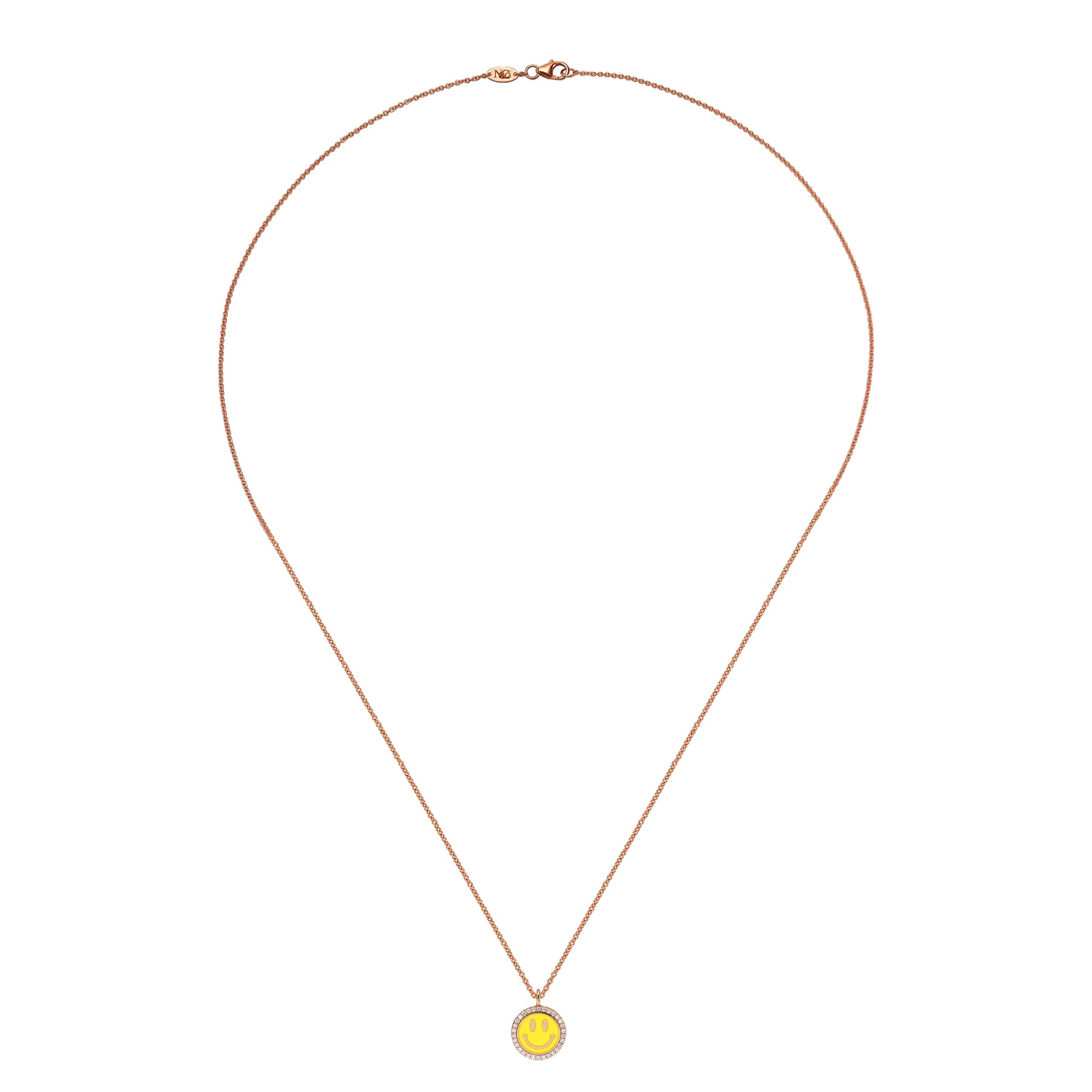 Long Happy Face Necklace - Smiley Pendant Jewelry for Women, Trendy Layering Chain, Gift for Her | Perfect for Everyday Wear, Parties & Special Occasions