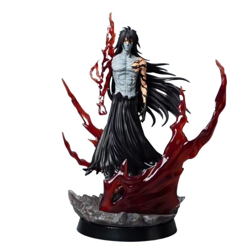 42cm Anime Bleach Kurosaki Ichigo PVC Action Figure Collectible - Perfect for Display, Gifts, and Anime Fans Collection