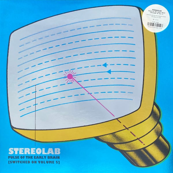 Stereolab - Pulse Of The Early Brain (Switched On Vol.5) Limited Edition Blue Vinyl 3xLP Compilation - Mint Condition | Rare Collectible Record for Audiophiles & Music Enthusiasts | Perfect for Vinyl Collections & Hi-Fi Listening Sessions