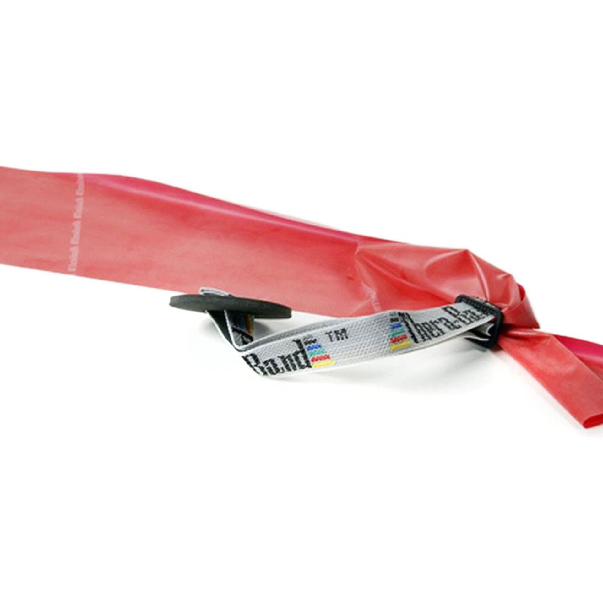 TheraBand Elastic Resistance Bands Set with Door Anchor, Assist Strap & Soft Grip Handles - Physical Therapy Equipment for Shoulder Rehab, Upper Body Workouts & Home Exercise - Perfect for Home Gym, Physical Therapy & Fitness Training