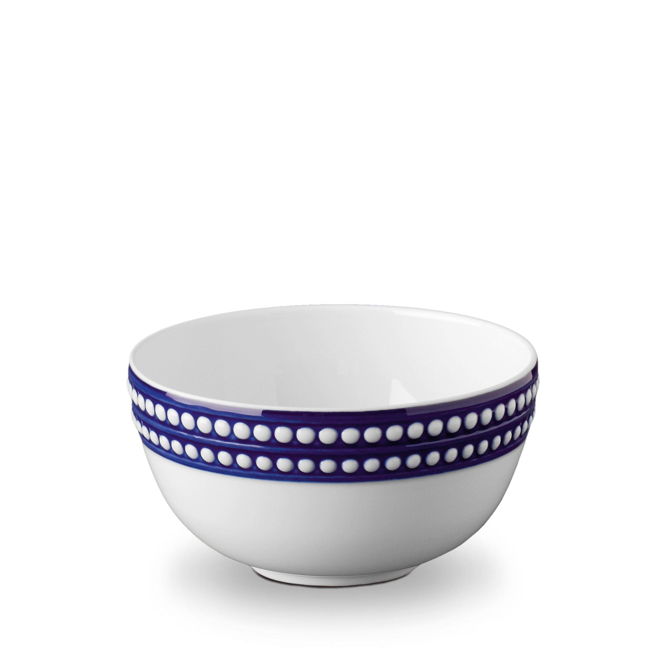 Perlée Ceramic Cereal Bowl - Durable & Stylish Breakfast Bowl for Cereal, Soup, Salad | Perfect for Home, Office, or Restaurant Use