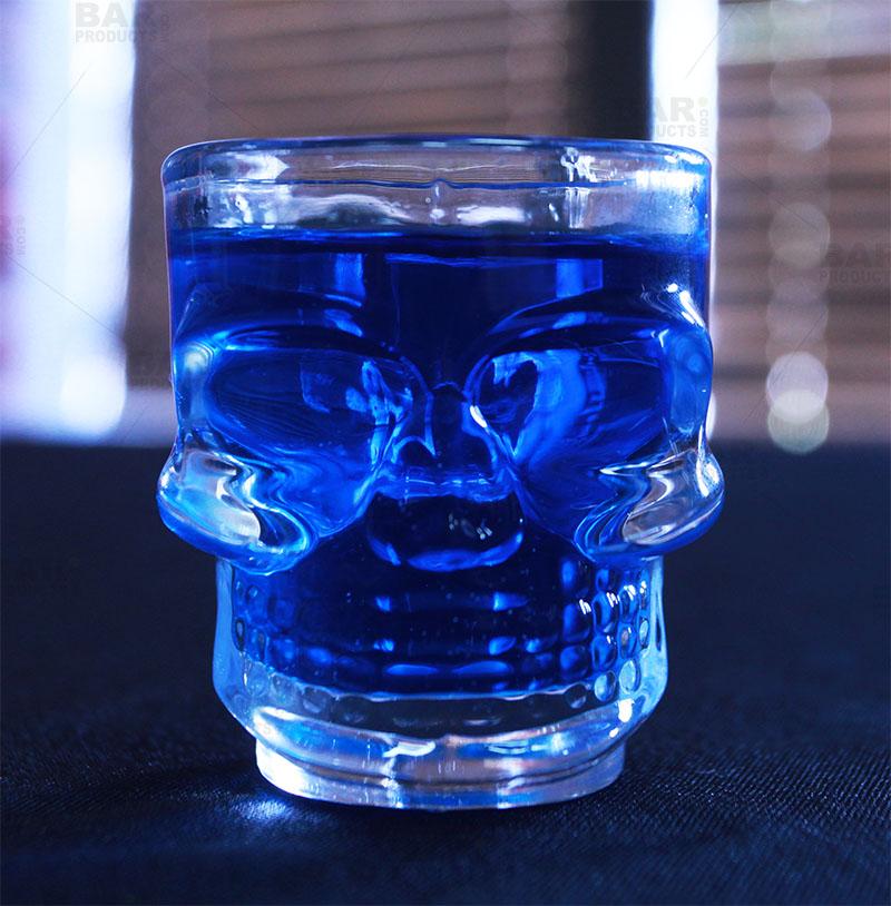 BarConic® Skull Head Shot Glass - 1.5 oz Whiskey Tequila Liquor Glass - Perfect for Halloween Parties, Themed Events & Home Bar Decor