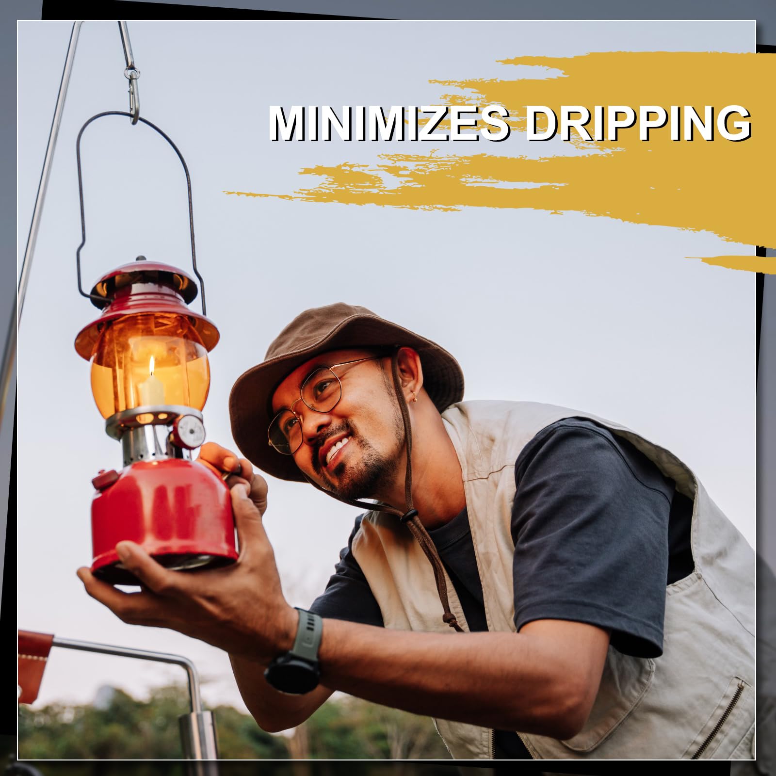 36-Pack 9-Hour Emergency Candles for Camping & Power Outages