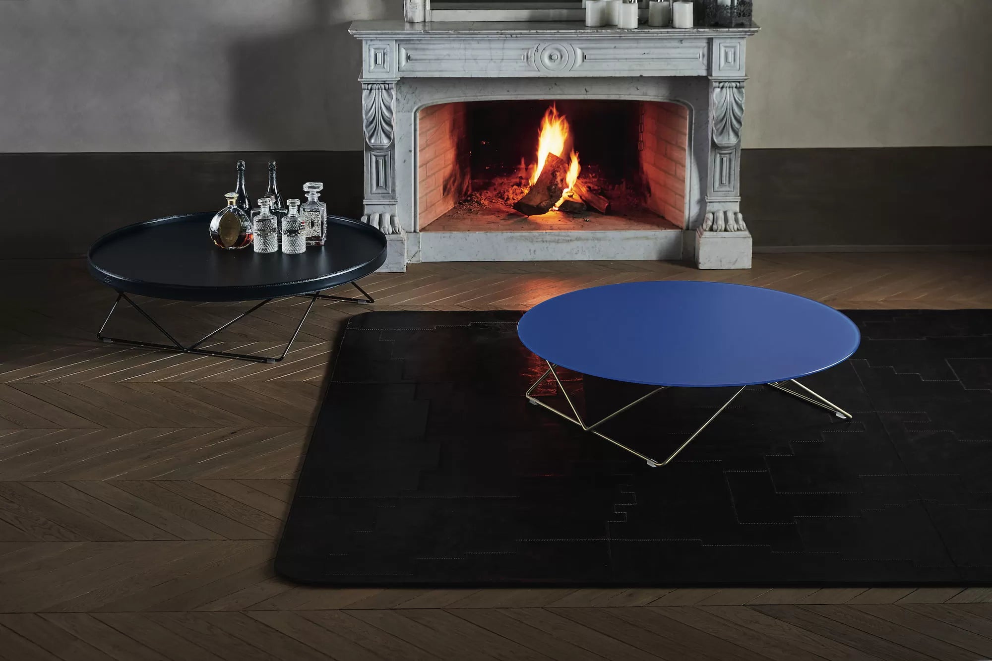 Flexus Modern Coffee Table - Sturdy & Stylish Living Room Furniture for Small Spaces | Perfect for Home, Office, and Lounge Decor
