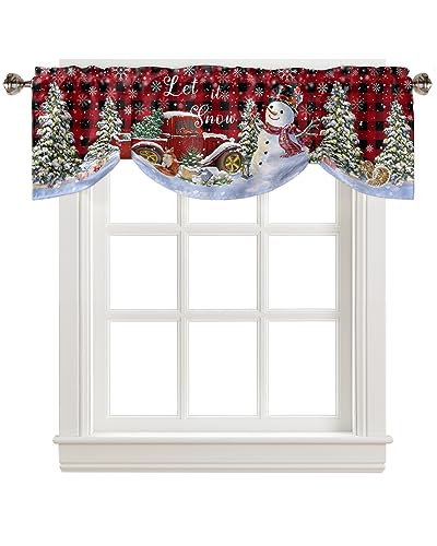 Christmas Let It Snow Buffalo Plaid