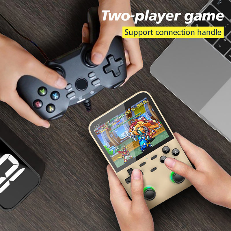 D007 Plus Handheld Game Console with 3D Joystick - Portable Retro Gaming Device for Kids & Adults - Perfect for Travel, Commuting and Home Entertainment