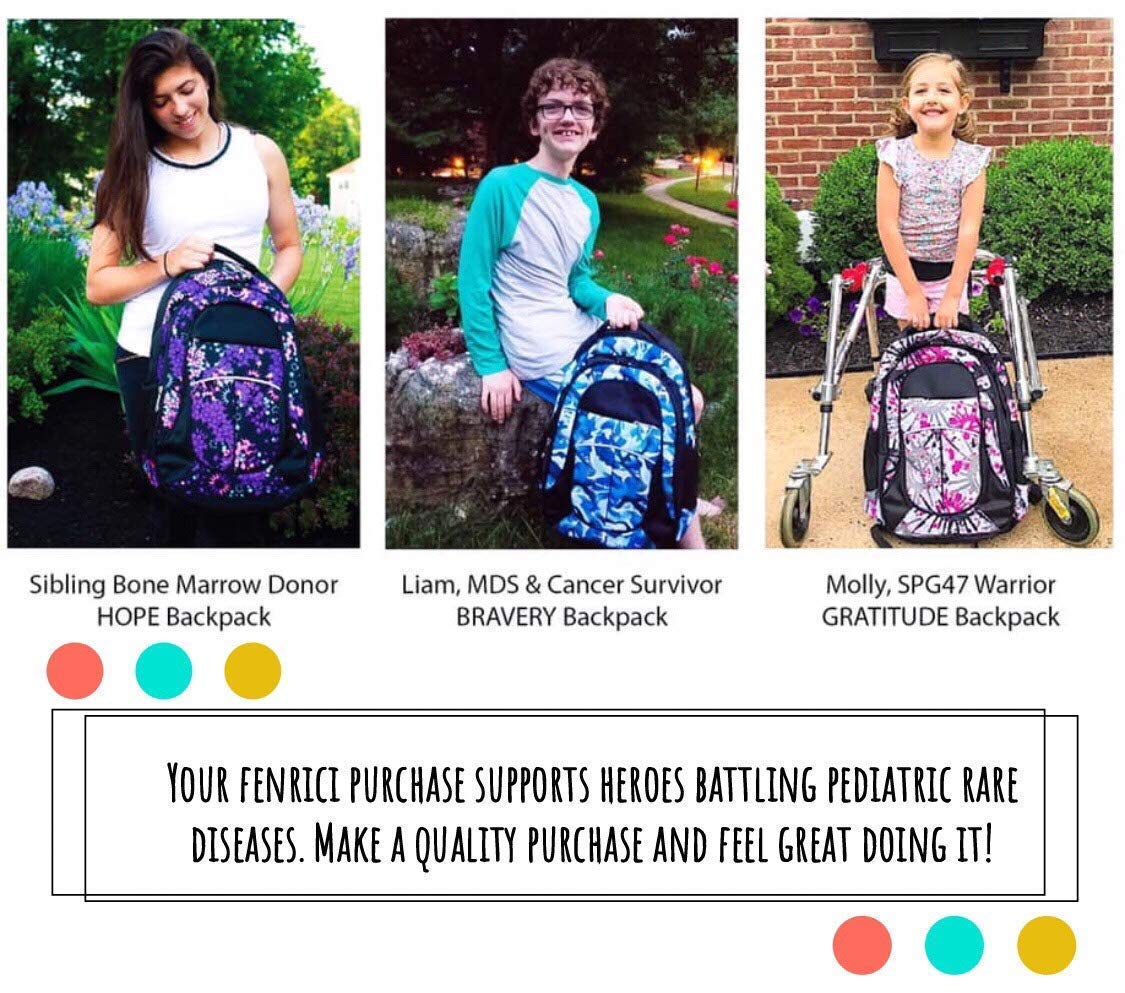 Fenrici Galaxy Kids Backpack with Lunchbox Set - Space Themed School Backpack for Girls & Boys, Teens & Children (Galaxy Purple) - Perfect for School, Travel & Daily Use
