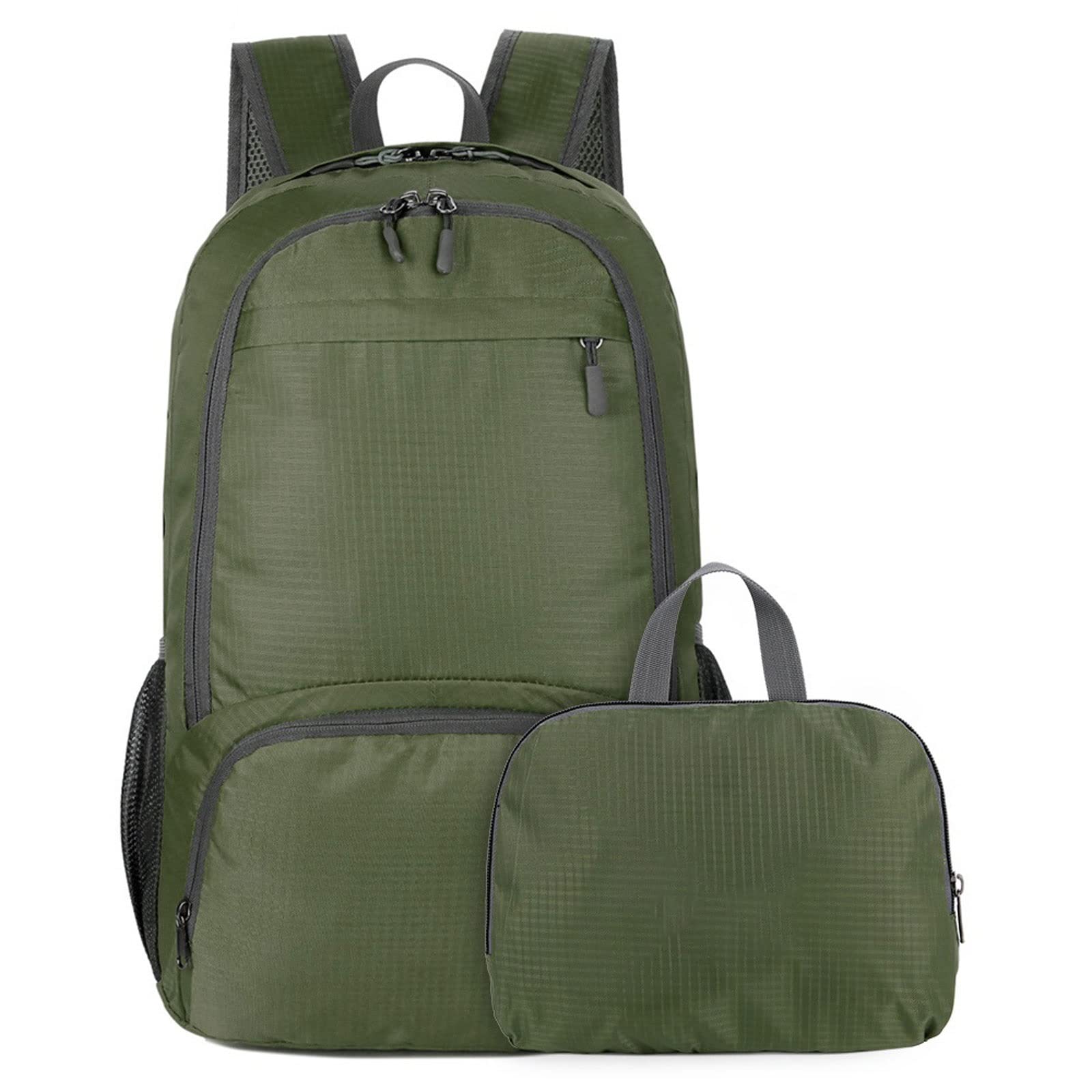 GIFYY Lightweight Foldable Waterproof Toiletry Backpack for Men & Women - Perfect for Travel, Hiking, Trekking & Daily Use | Compact Daypack for Gym, Camping & Outdoor Adventures