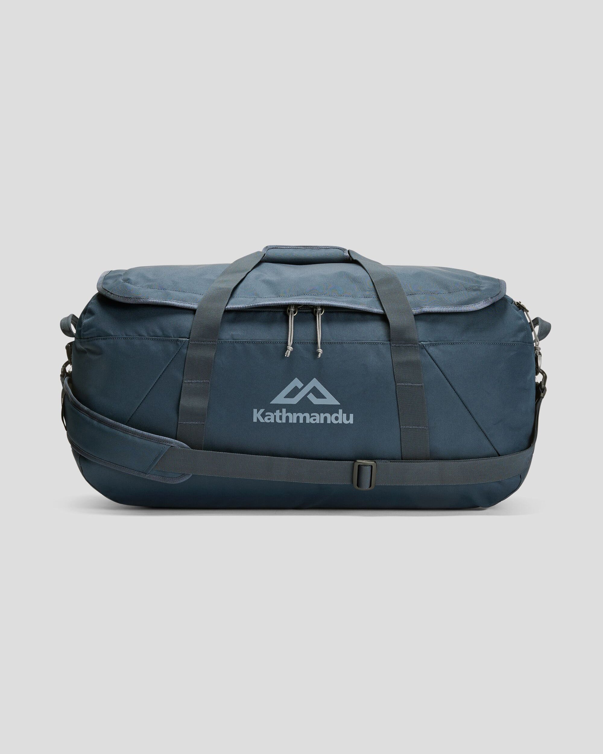 70L Indus Base Duffel Bag - Waterproof Travel Duffel for Gym, Camping & Outdoor Adventures - Pure Navy Blue