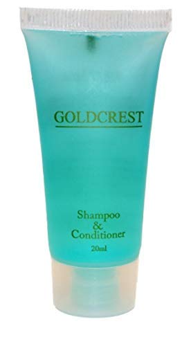 Goldcrest Shampoo & Conditioner Set - 50 Pack (20ml Each) for Hotels, B&Bs, Gyms, Travel, Camping & Home Use | Premium Hair Care Essentials