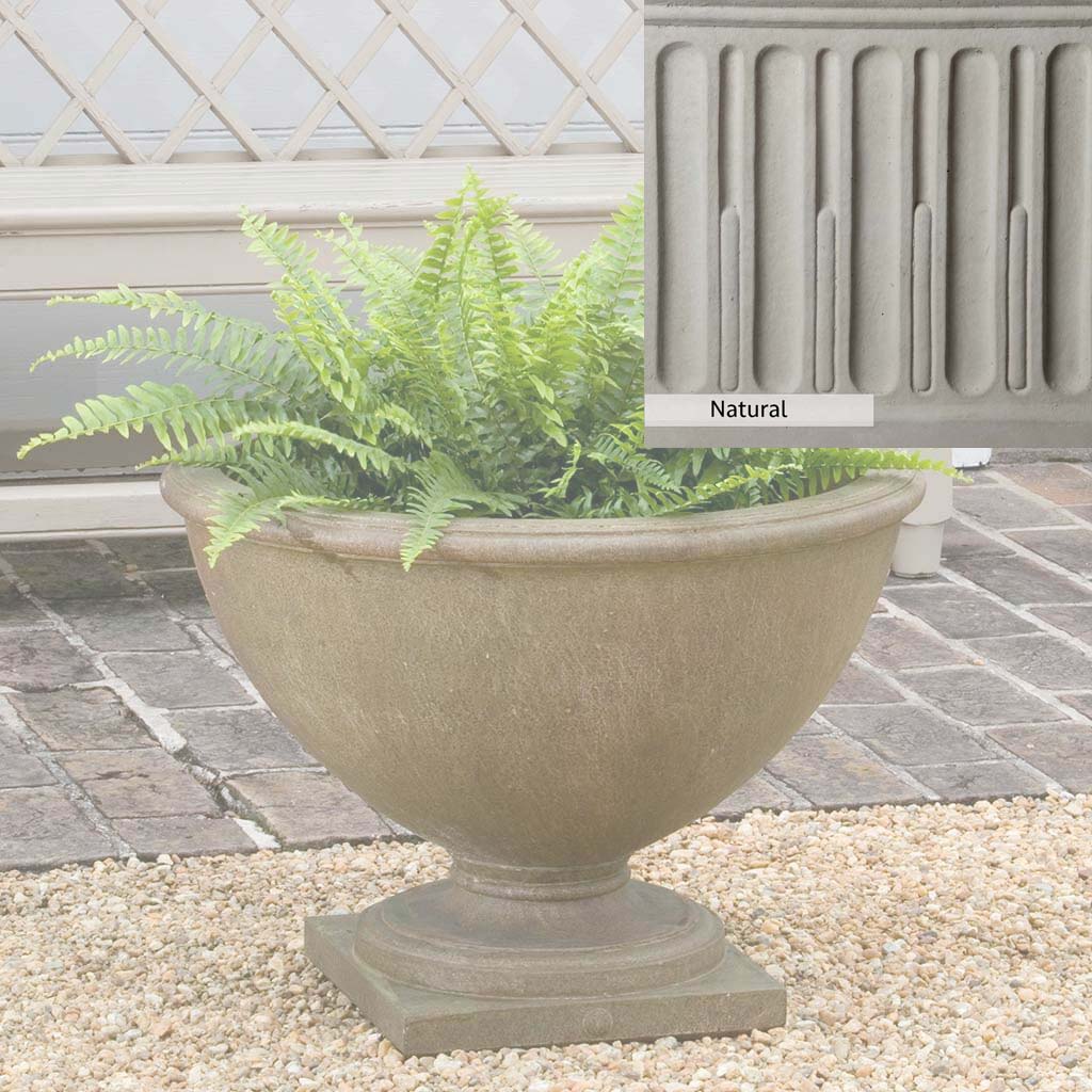 Campania International Williamsburg Basset Hall Urn - Classic Outdoor Garden Planter for Flowers, Plants & Décor | Perfect for Patio, Porch & Landscaping
