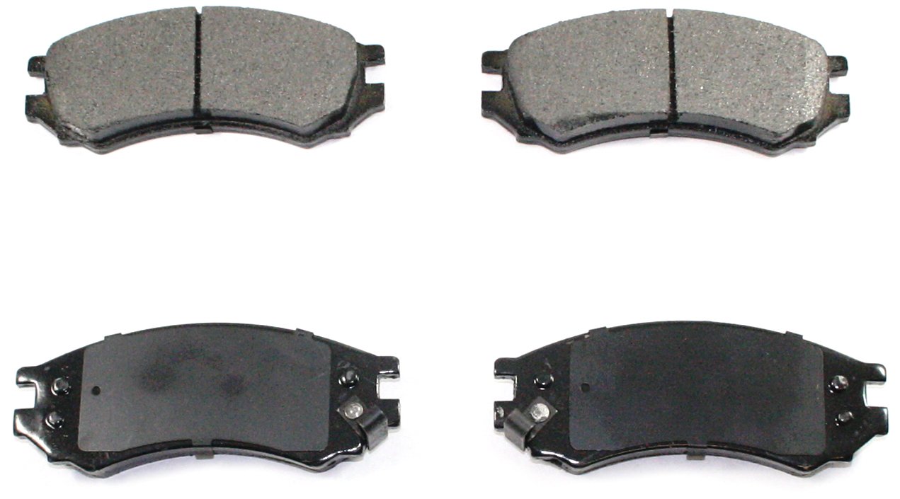 DuraGo BP507 C Front Ceramic Brake Pads - Low Noise, High Performance Braking for Cars, Trucks & SUVs | Perfect for Daily Commuting, Highway Driving & Heavy-Duty Use