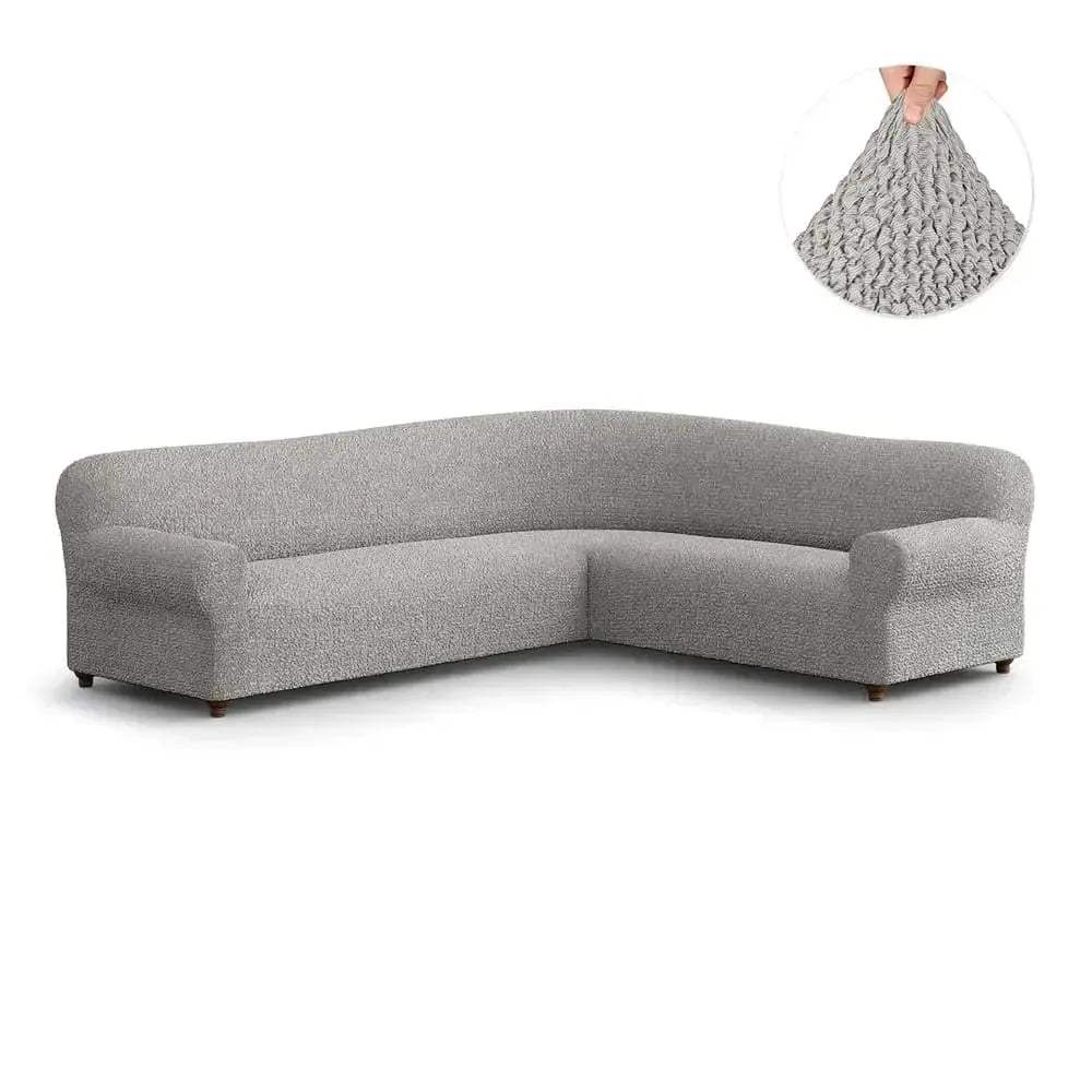 Stylish Corner Sofa Slipcover - Mille Righe Collection | Perfect for Living Room, Home Decor & Furniture Protection