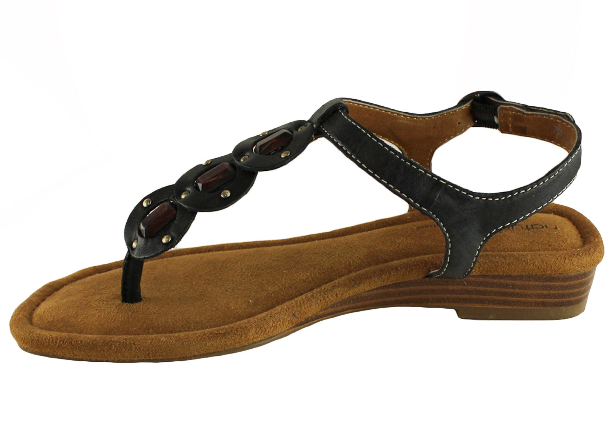 Naturalizer Rolla Women's Leather Sandals - Comfortable & Stylish Casual Footwear for Summer, Beach, and Everyday Wear