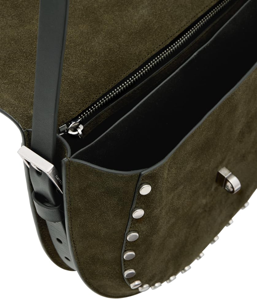 Miro Genuine Leather Saddle Bag for Women - Stylish Crossbody Purse with Adjustable Strap - Perfect for Travel, Work & Everyday Use