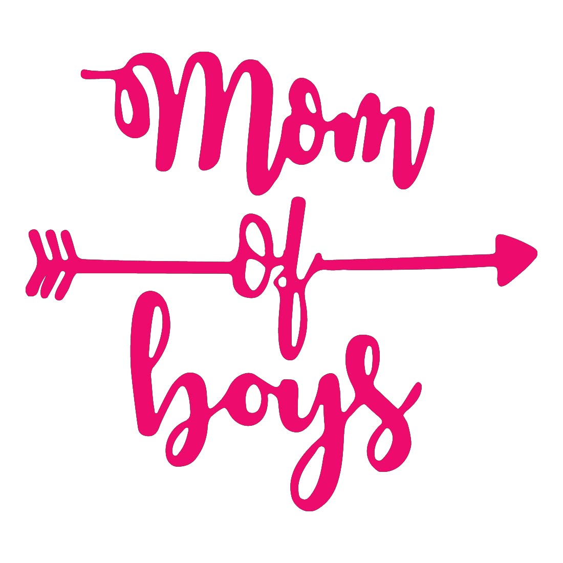 Premium Waterproof Vinyl Decal Stickers (Set of 2) - Pink Boys Design for Laptop, Phone, Helmet, Car Window, Mug & Wall Decor | Perfect for Mom Life, Kids Room & DIY Projects