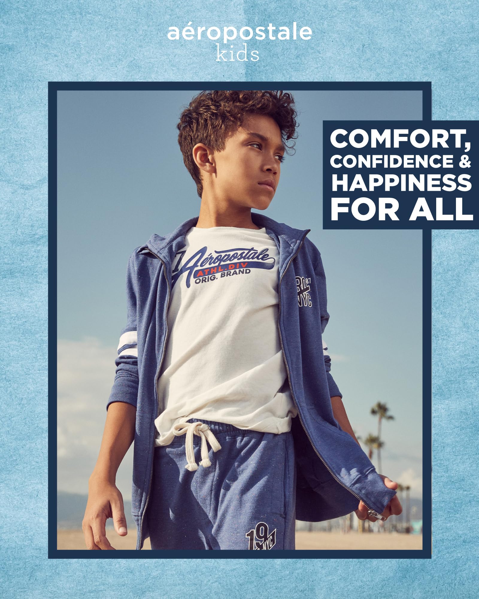 AEROPOSTALE Boys' Fleece Sweat Shorts with Pockets - Athletic Gym Running Shorts for Kids (Size 4-16) - Perfect for Sports, Workouts & Casual Wear