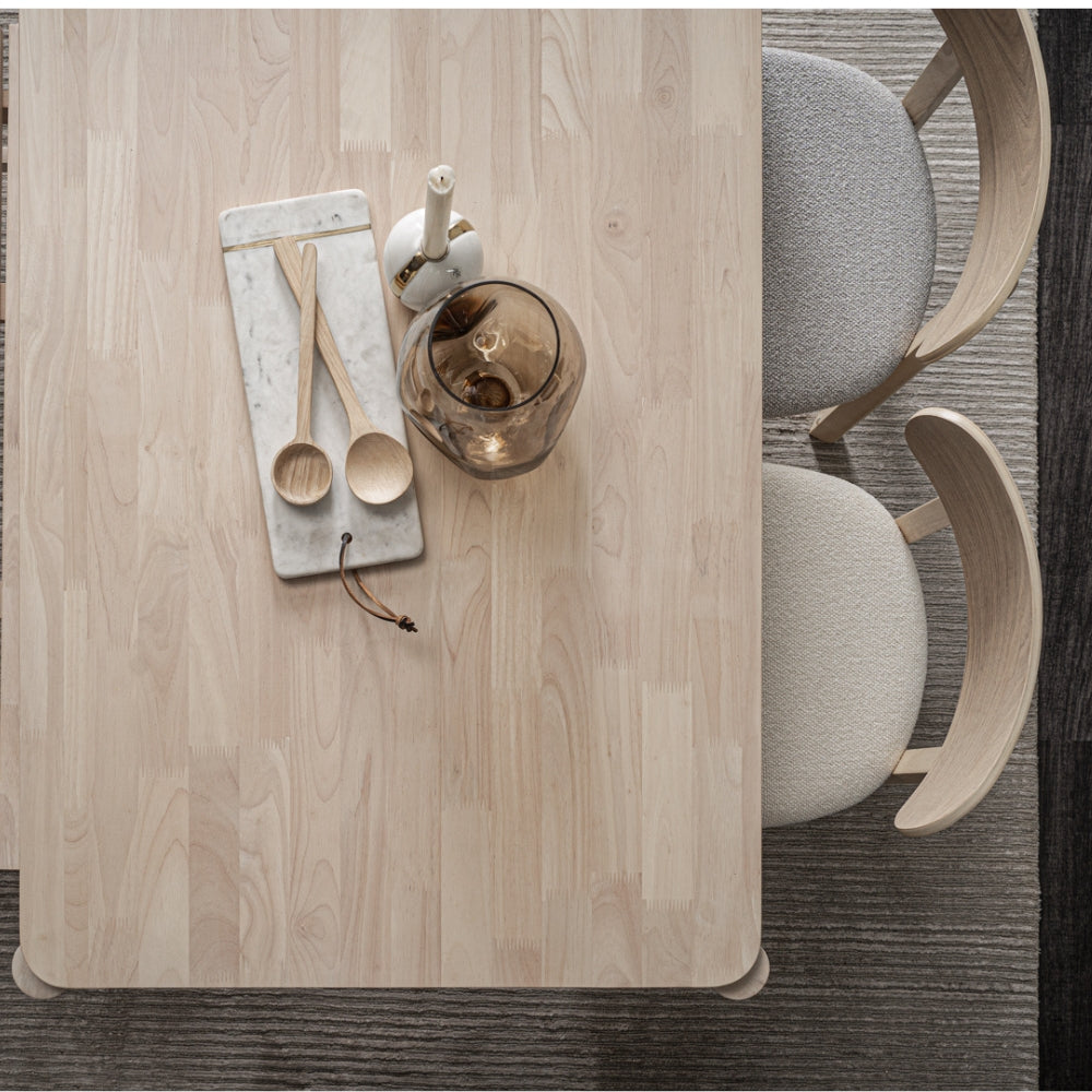 LOWEN Modern Dining Chair - Light Grey Upholstered Seat - Comfortable & Stylish for Kitchen, Dining Room, or Breakfast Nook