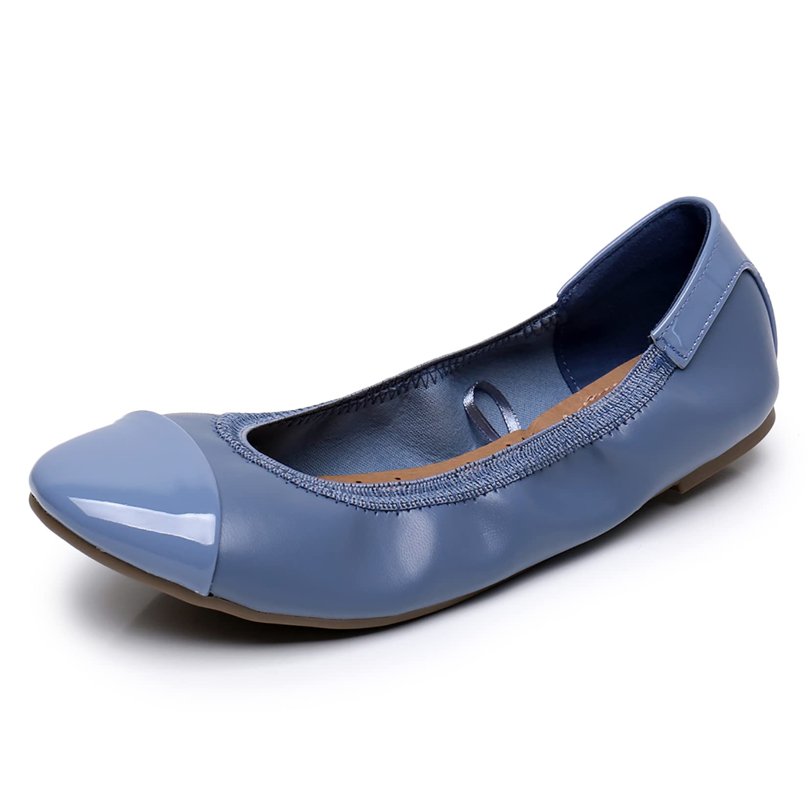 GAWBAW Women's Comfortable Slip-On Ballet Flats - Round Toe Casual Walking Shoes for Women | Perfect for Work, Travel & Everyday Wear