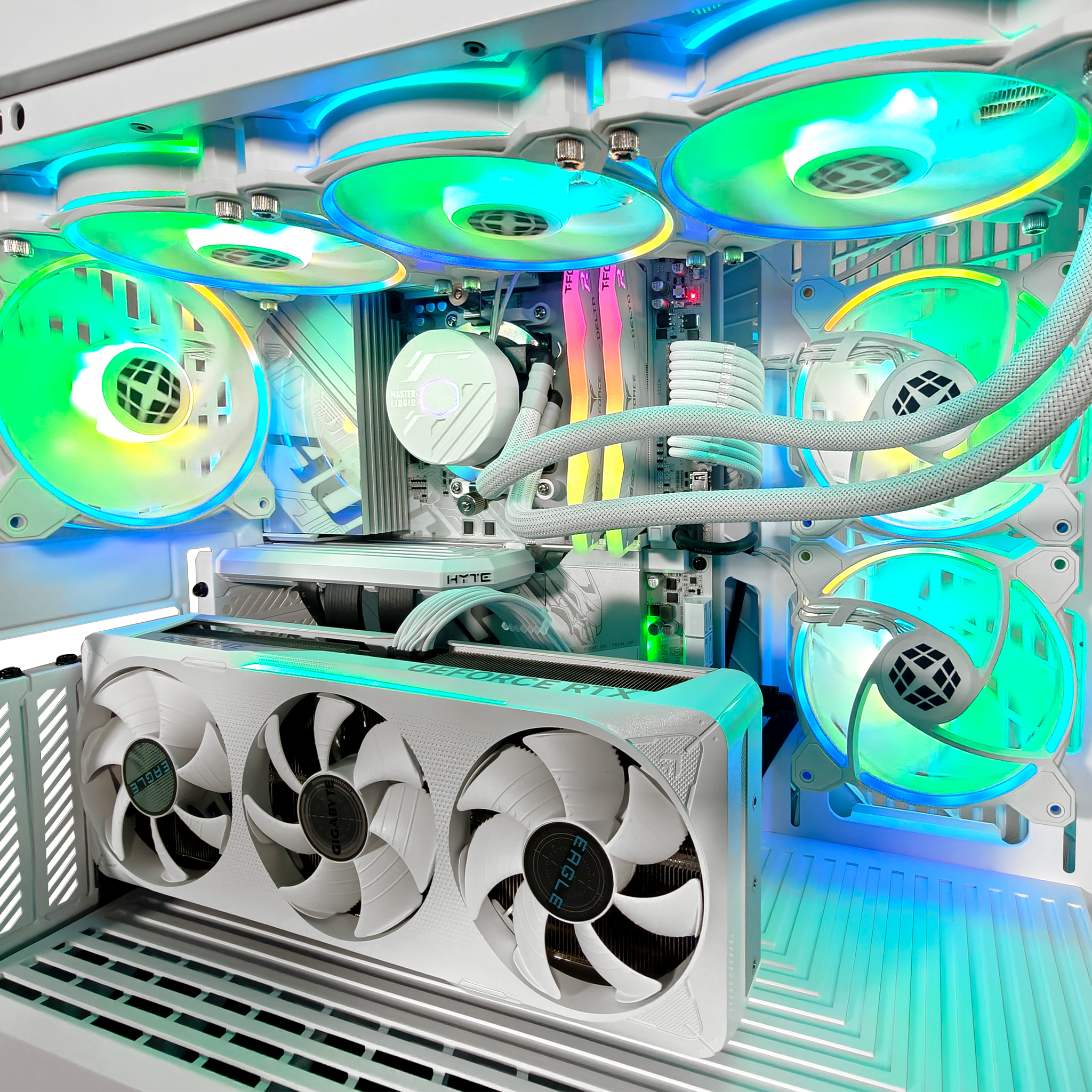 Y40 Ghost Extreme Gaming PC - Ready to Ship | High Performance Desktop Computer for VR, Streaming & Esports | Perfect for Gamers & Content Creators