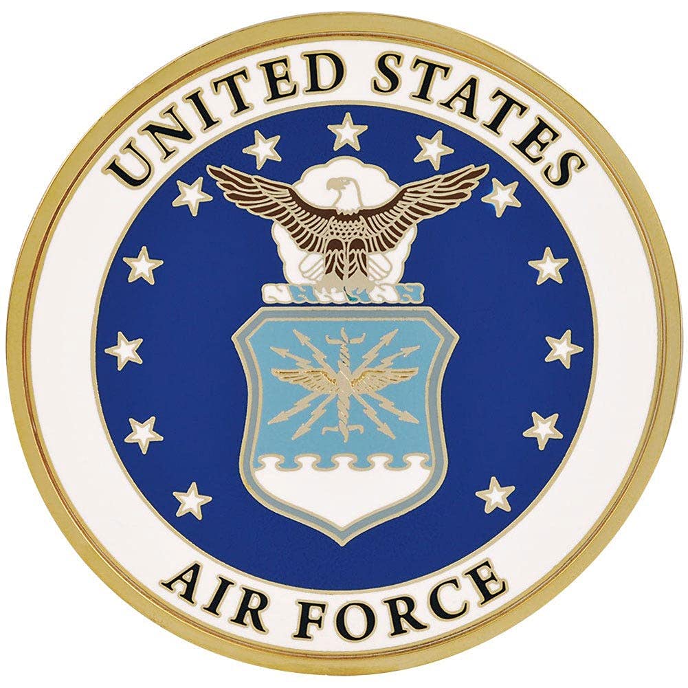 MEDALS OF AMERICA EST. 1976 - Authentic US Air Force Color Medallion | Military Collectibles & Awards | Perfect for Veterans, Display Cases & Gift Giving