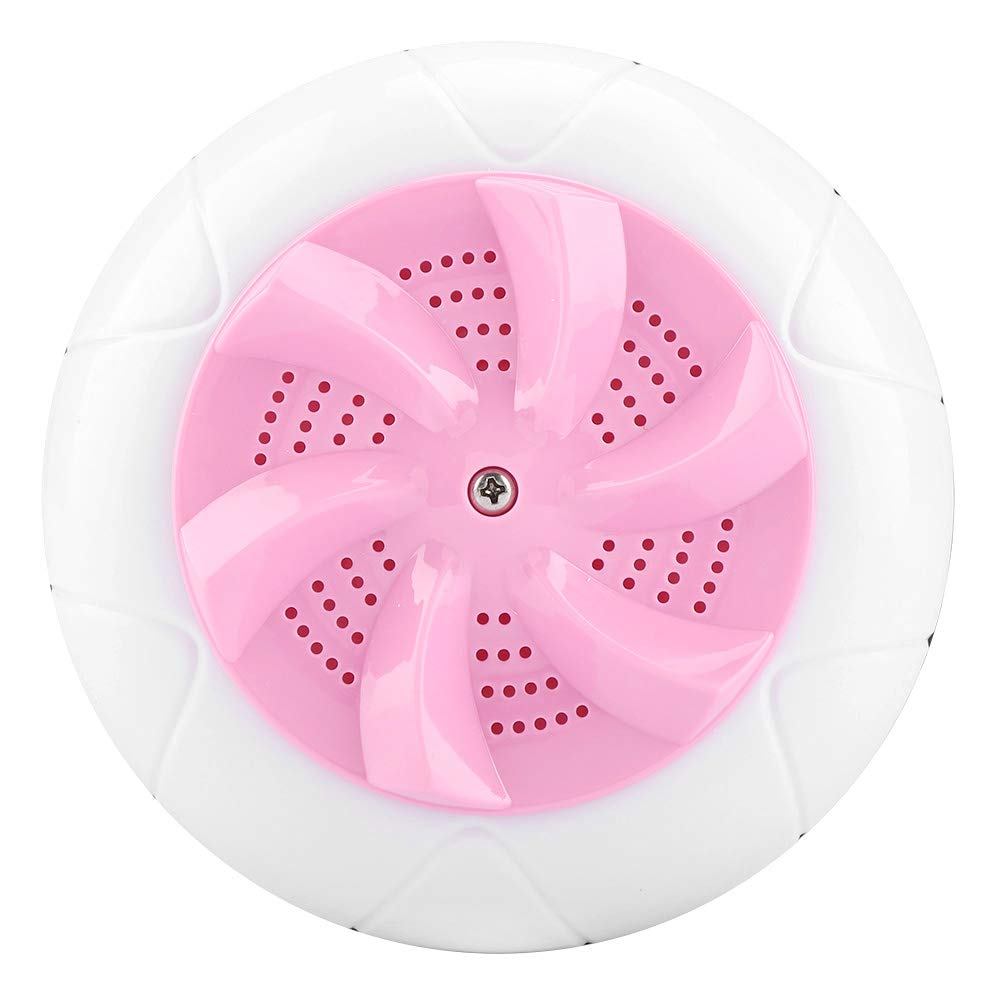 Portable Mini Washing Machine - Compact Travel Washer with Suction Cups for Home, Camping & Dorms | Pink Handheld Clothes Cleaner for Small Loads & Delicates | Perfect for Apartments, RVs & Laundry on the Go