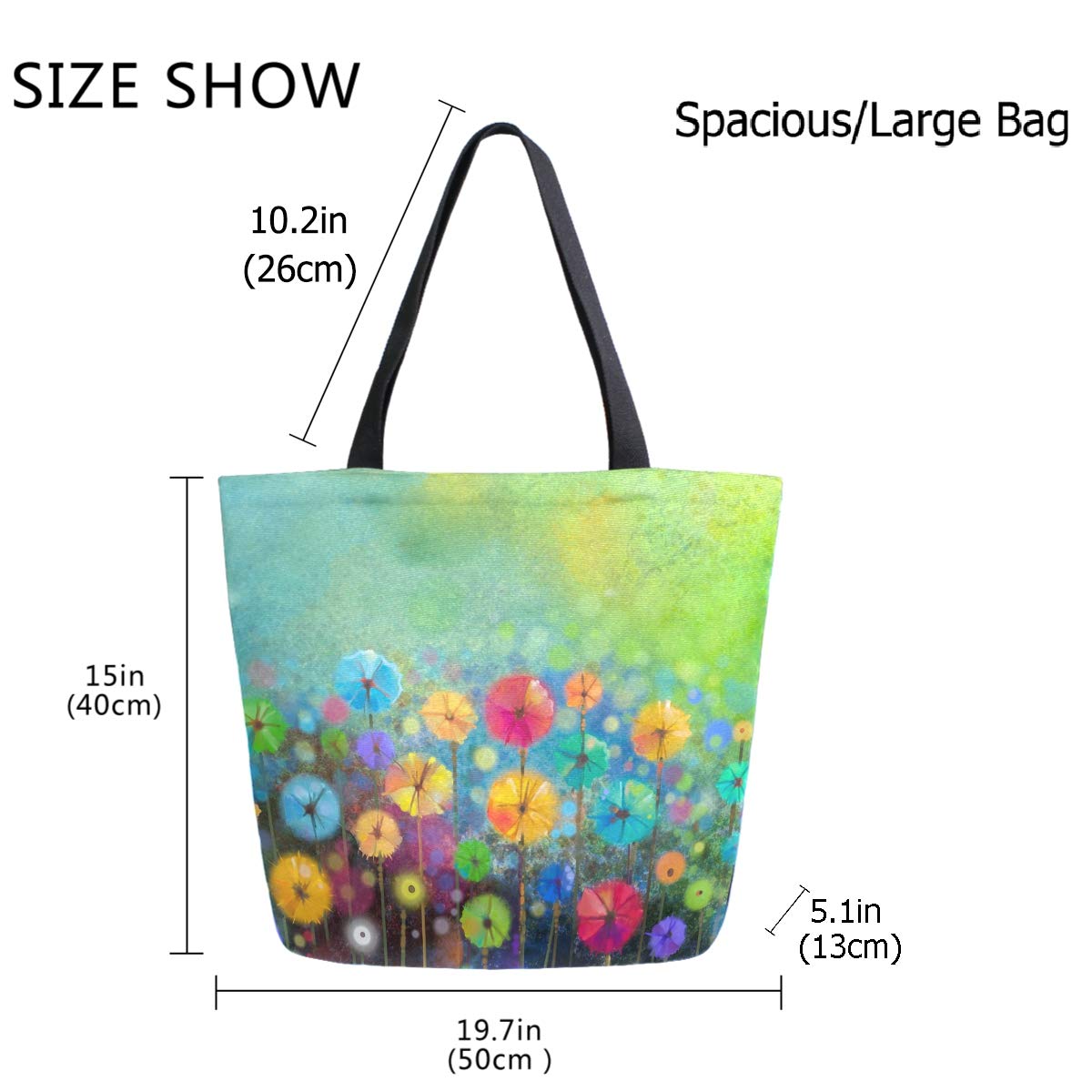 Stylish Cute Pattern Extra Large Tote Bag for Women - Waterproof Beach Bag, Travel Weekender, Gym & Grocery Shopping - Perfect for Vacation, Work & Daily Use