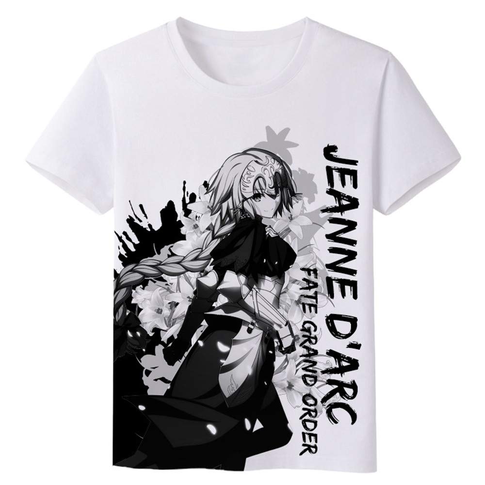 Fate/Grand Order Jeanne d'Arc Alter Anime T-Shirt - 3D Printed Unisex Cotton Tee for Men & Women | Casual Cosplay, Gaming Convention & Anime Lover Outfit