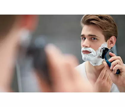 Philips Series 5000 Wet & Dry Electric Shaver for Men - Rechargeable Cordless Razor with Dual Precision Blades - Perfect for Travel, Gym & Daily Shaving