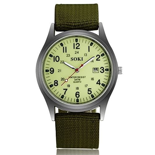 green luminous dial (5.7in - 7.48in)