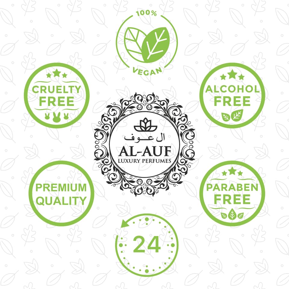 Premium Mukhallat Al Badar Perfume Oil - 12ML Concentrated Attar Fragrance for Men & Women - Long Lasting Arabian Scent for Special Occasions, Weddings & Daily Wear