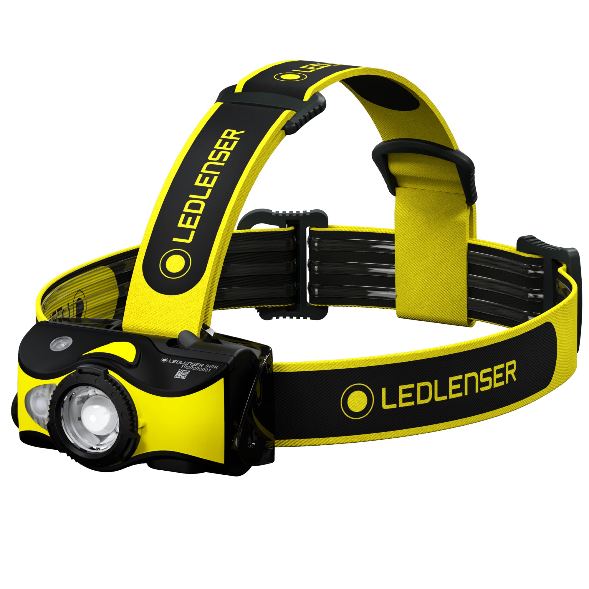 Ledlenser iH9R High Power 600 Lumens LED Professional Headlamp - Rechargeable & AA Battery Compatible with Multicolor LEDs (Red/Green/Blue) - Perfect for Camping, Hiking & Outdoor Adventures