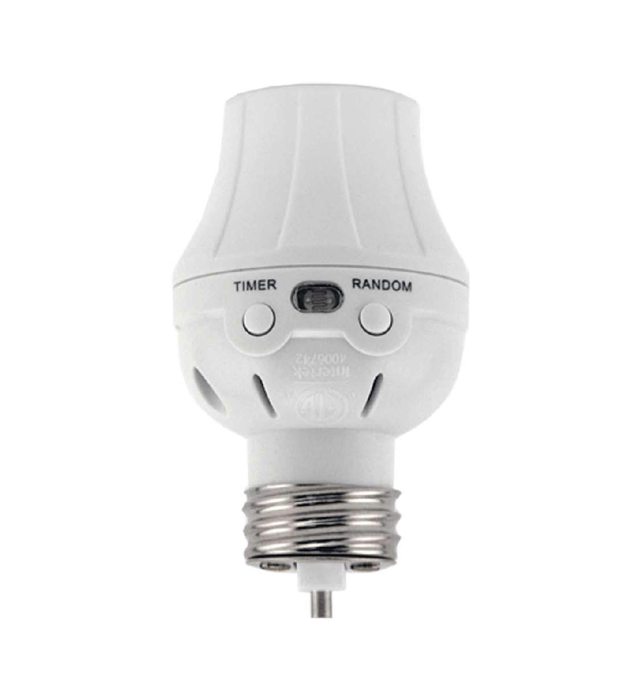 Automatic Light Timer Switch for Indoor & Outdoor Use - Works with Incandescent, CFL, LED, Halogen Bulbs - Dusk to Dawn Sensor for Porch, Patio, Garage, Garden Lights - Energy Saving Lighting Control Solution