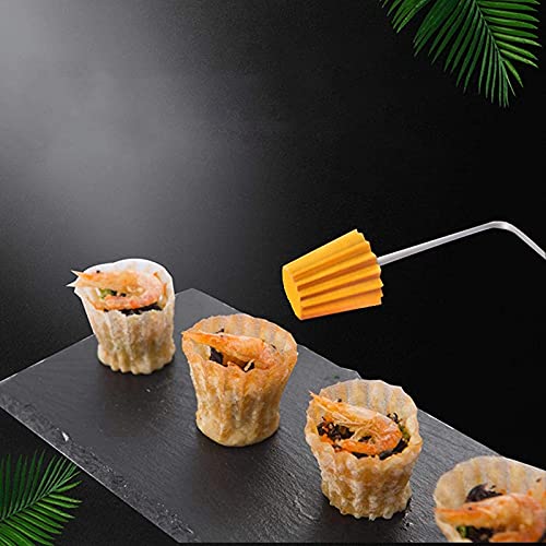REHOC Malaysian Pie Tee Maker - Nyonya Top Hats Mold for Baking Egg Tarts | Reusable Fried Pastry Tool | Kitchen Bakeware Gadget for Asian Desserts & Party Snacks