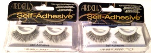 Ardell Self-Adhesive Lash-105S False Eyelashes, 2 Pack - Natural Look for Daily Wear & Special Occasions