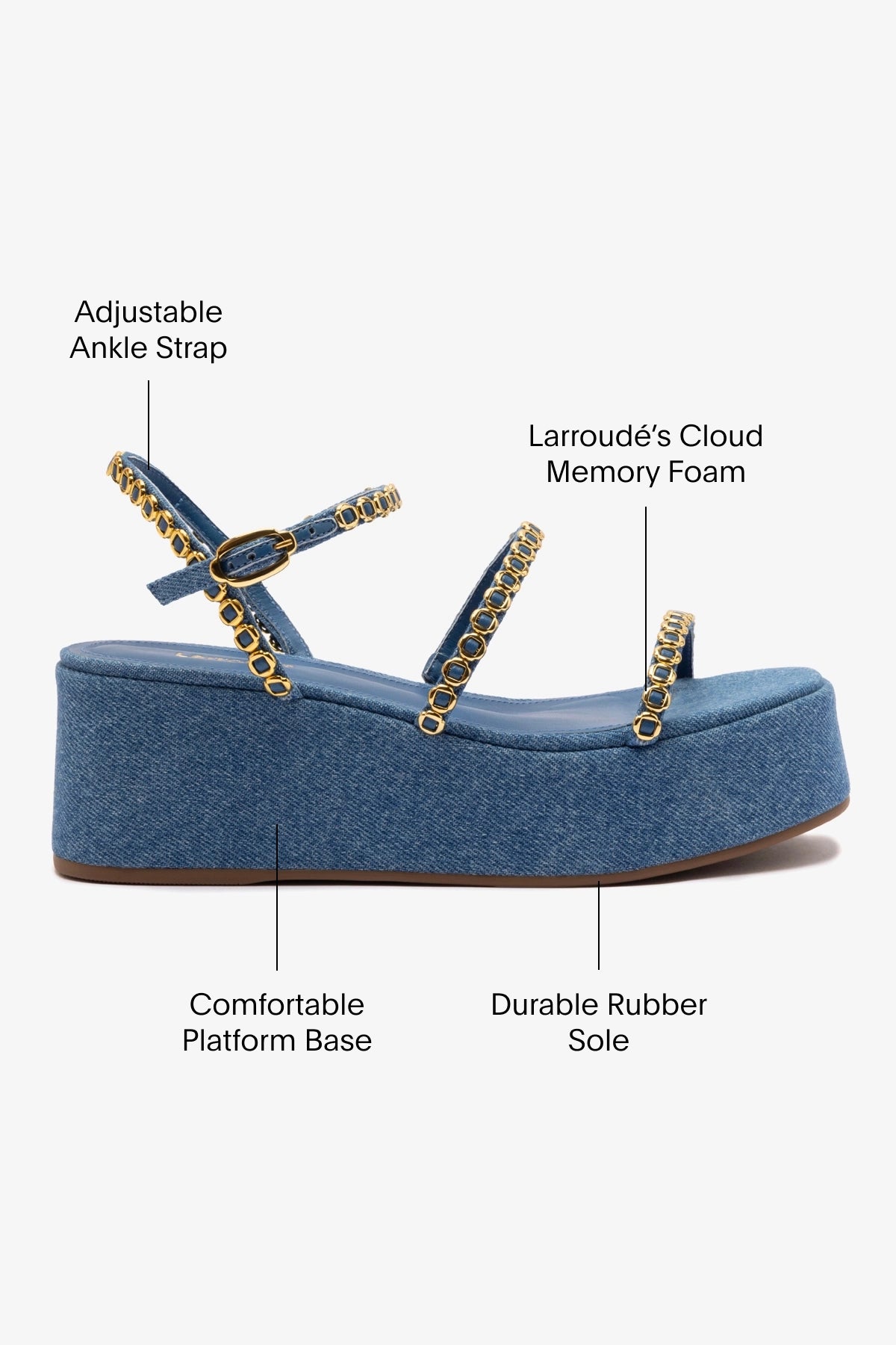 Gio Milanina Blue Stone Raffia Flatform Sandals for Women - Comfortable Summer Beach Wedding Slides & Boho Fashion Sandals