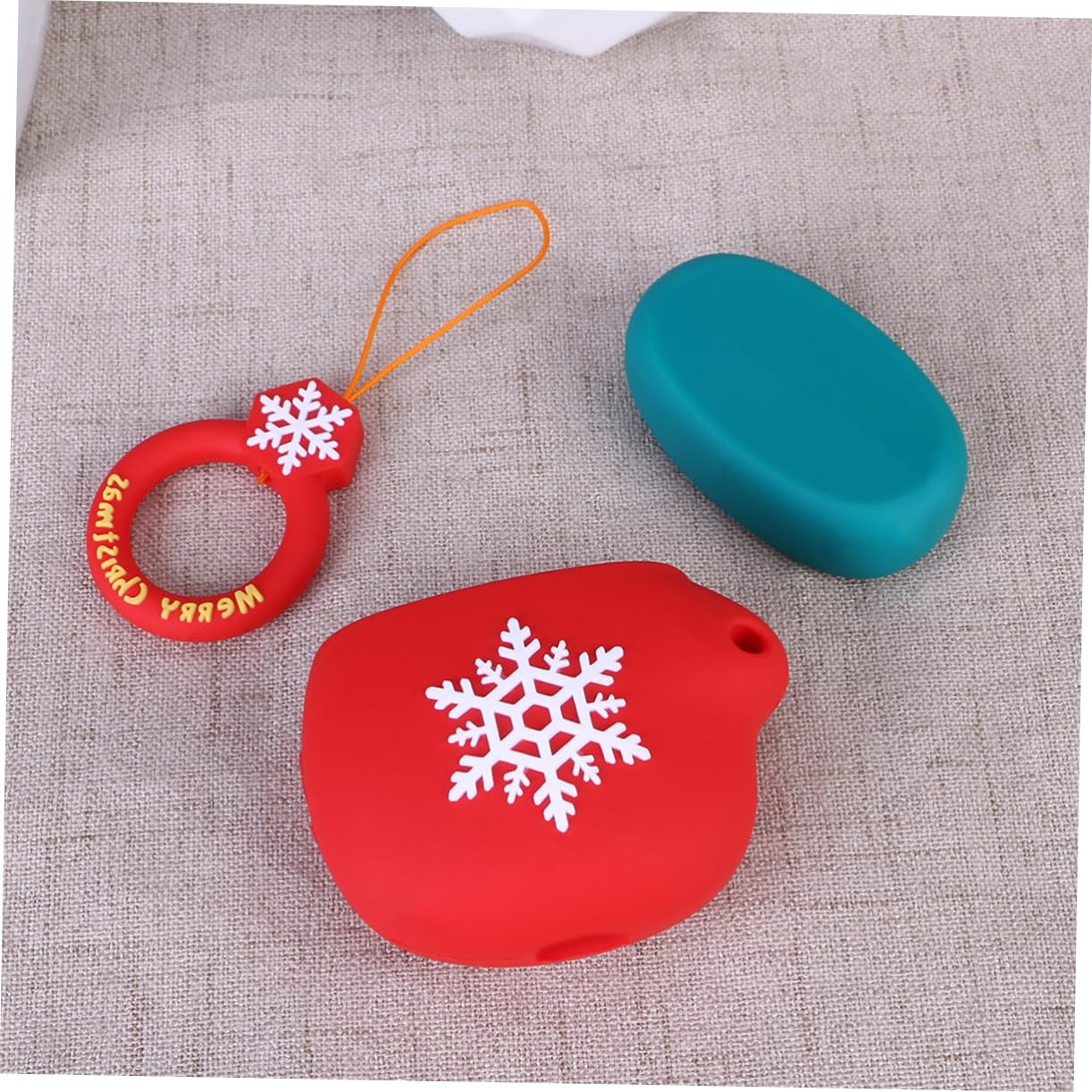 Angoily 2-Pack Snowflake Design AirPods Case Cover - Protective Hard Shell for Apple AirPods 1/2/3 Pro - Perfect for Hiking, Biking, Travel & Outdoor Activities