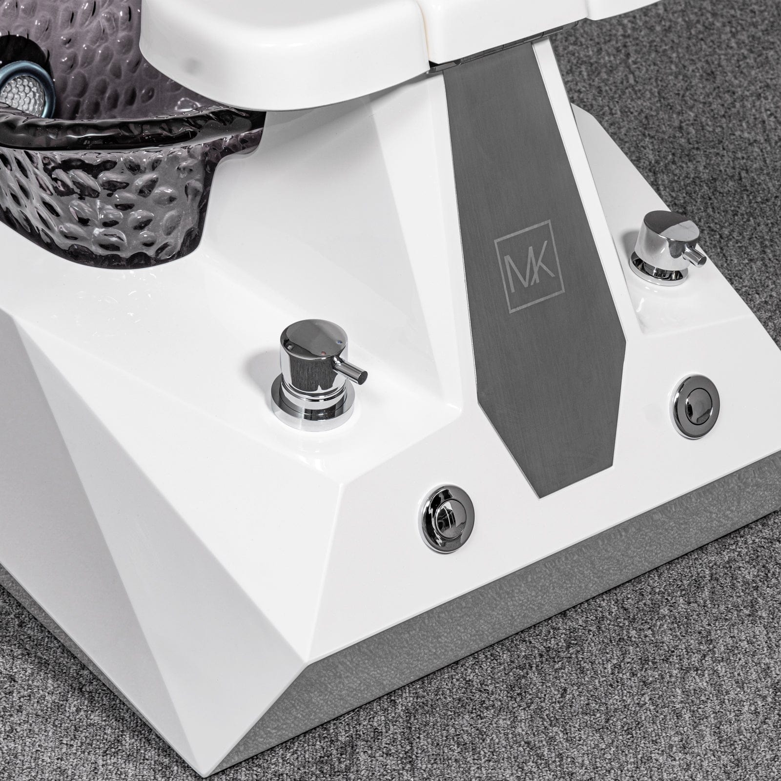 SERENITY ShiatsuLogic DX Professional Pedicure Chair for Spa & Salon - Electric Massage Footrest, Adjustable Height, Ergonomic Design for Ultimate Comfort