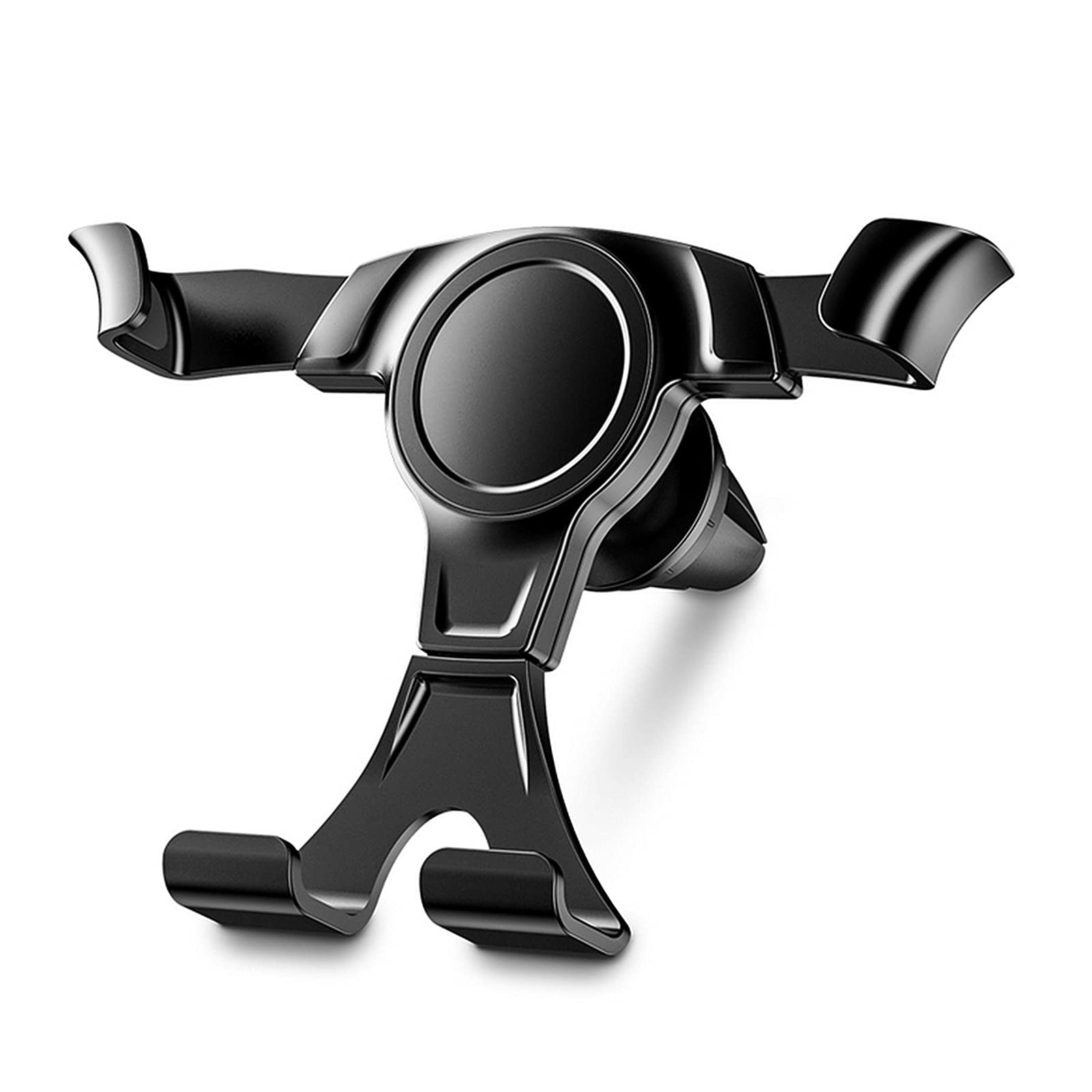 Universal Gravity Car Phone Holder - Air Vent Mount Stand for iPhone, Samsung & Smartphones - Secure & Adjustable for Driving, Navigation & Hands-Free Calls
