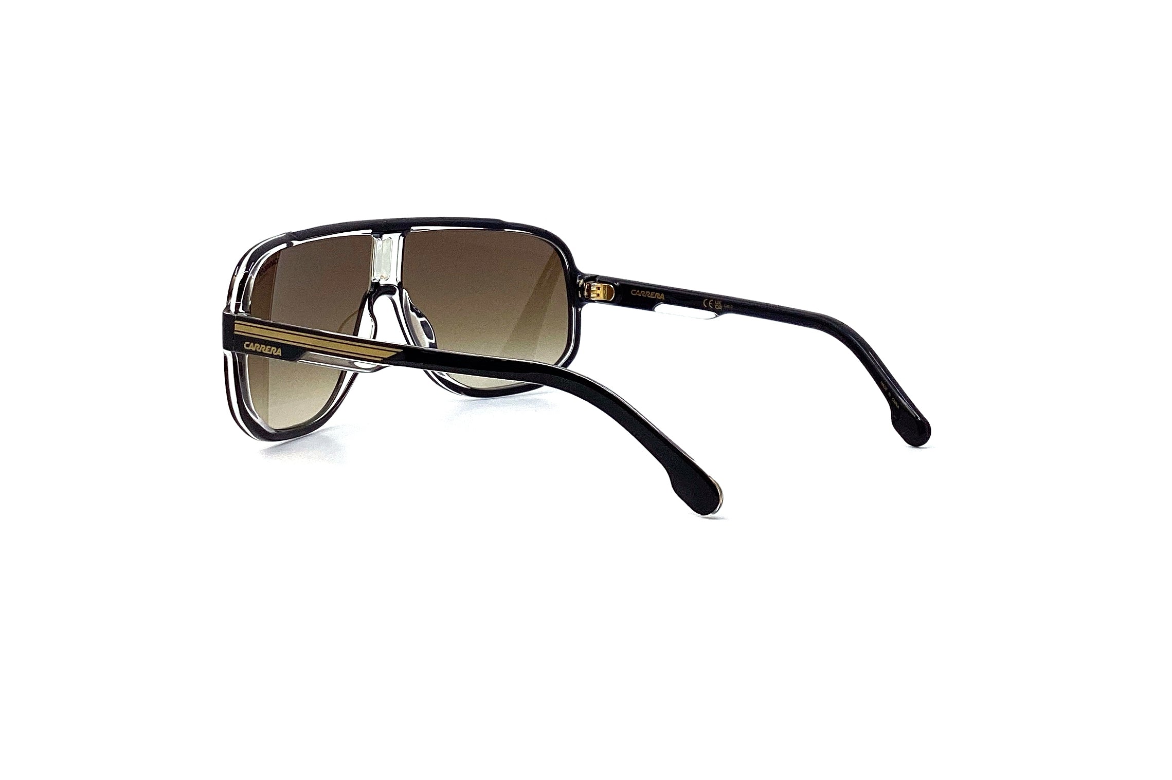 Carrera 1058/S Black Sunglasses - Polarized UV Protection for Men & Women - Perfect for Driving, Running, and Outdoor Sports