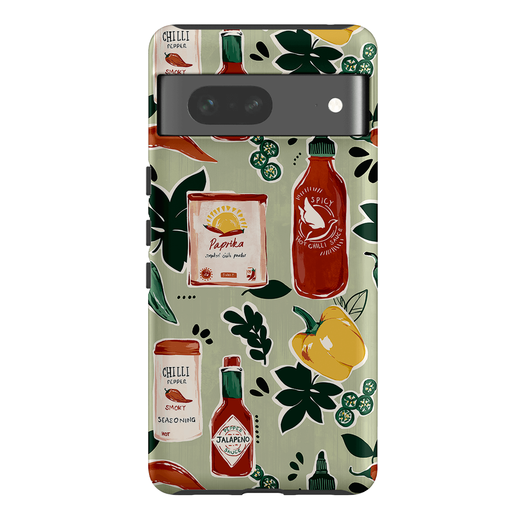 Spicy Chilli Pepper Shockproof Phone Case - Durable Protective Cover for iPhone & Android - Perfect for Outdoor Adventures & Daily Use