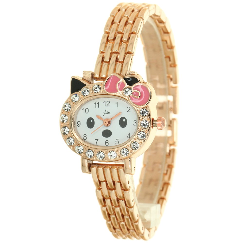 Women's Crystal Cartoon Bracelet Watch - Stylish Casual & Dress Timepiece for Gifting