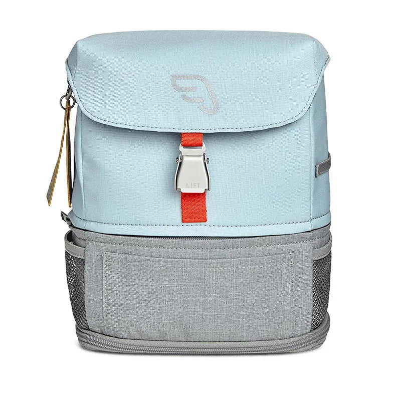 JetKids Crew Backpack - Lightweight Kids School Backpack with Adjustable Straps, Durable Blue Sky Design - Perfect for School, Travel & Daily Use