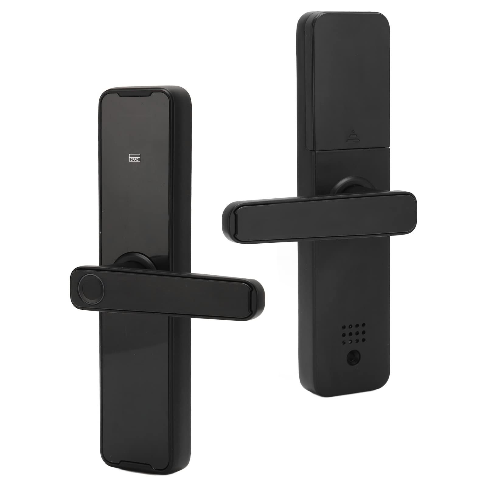 Smart Keyless Entry Door Lock - Biometric Fingerprint & Keypad Electronic Bluetooth Lock with APP Control, Single Cylinder IC Card Password Unlocking for TUYA | Secure Home & Office Access Solution