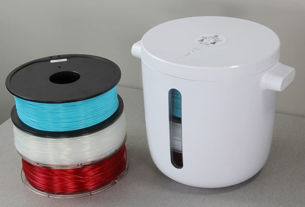 Smart Vacuum Filament Storage Container for 3D Printing - Keep Filament Dry & Dust-Free | Perfect for PLA, ABS, PETG Filament Storage in Workshop or Home Studio