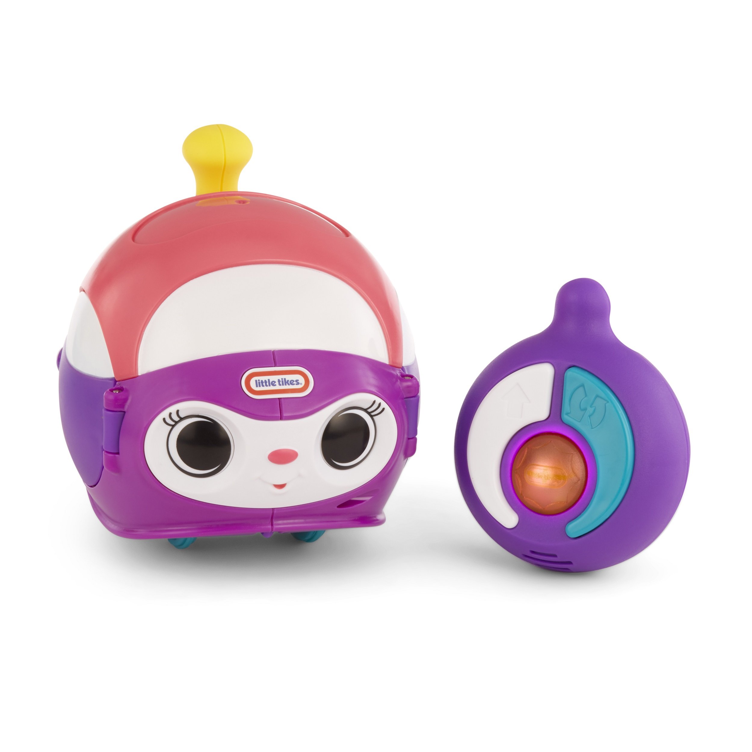 Little Tikes Spinning RC Pink Toy for Kids - Remote Control Car with Multi-Color Lights | Fun Indoor & Outdoor Play for Boys & Girls Ages 3+